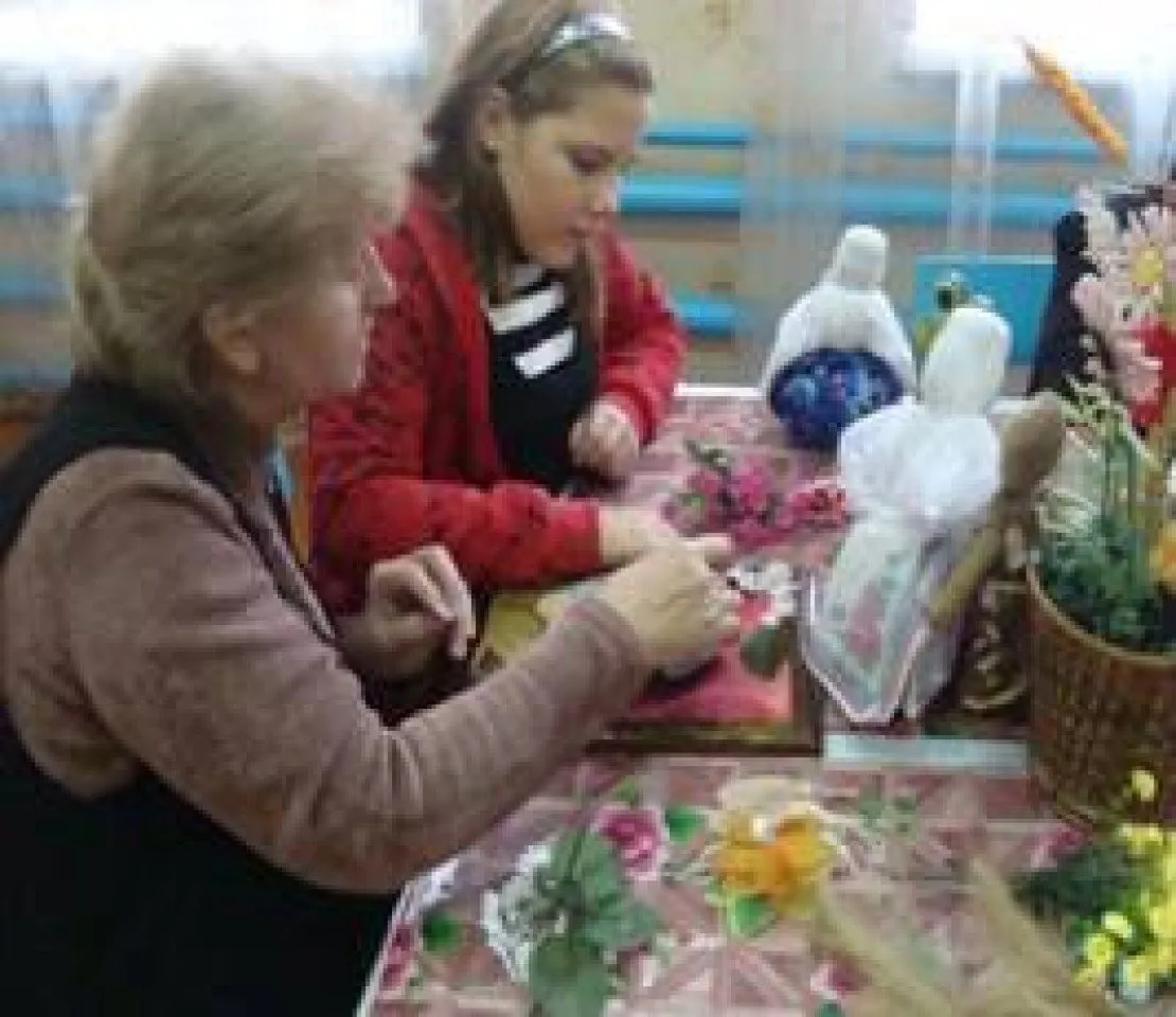 Детское объединение «Живая   старина», руководитель Фролова И.Д.