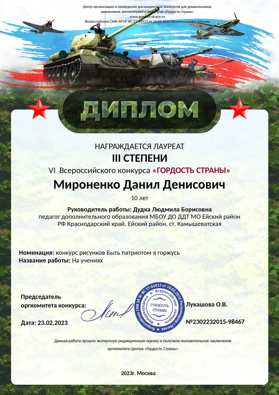 Мироненко Данил