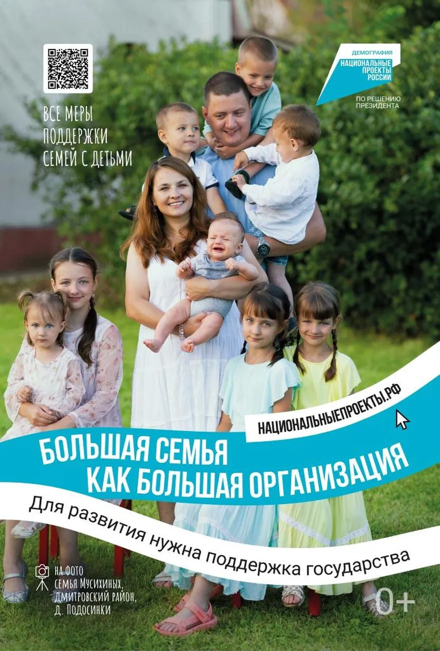 Баннер Большая семья